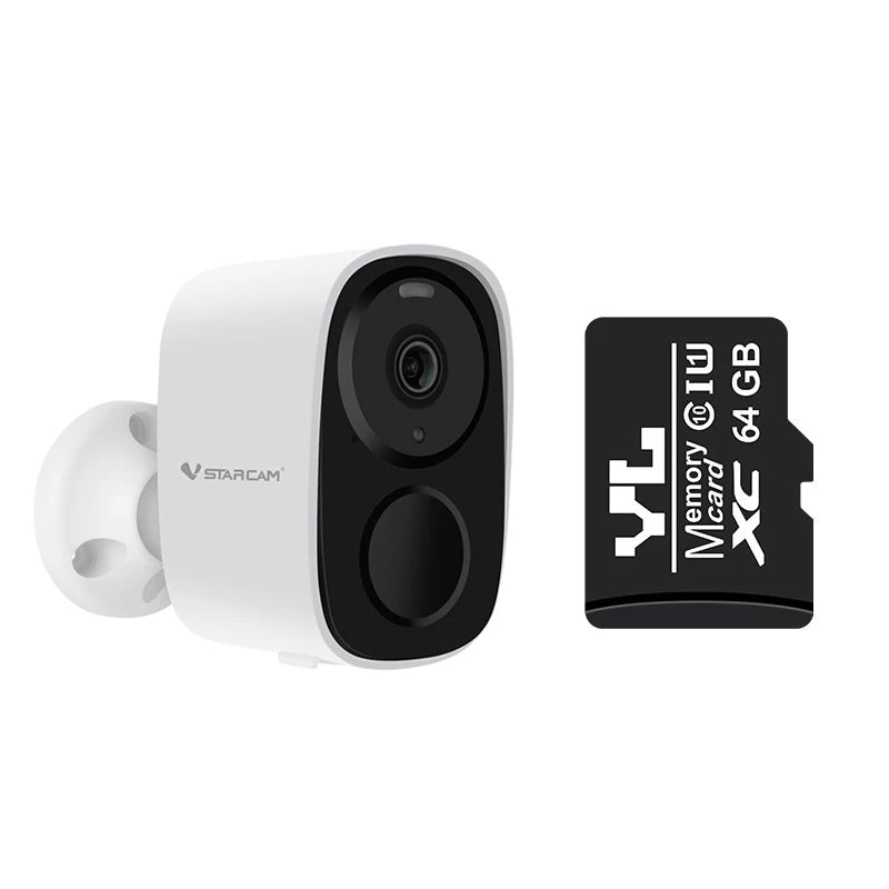 Outdoor Full HD 1080P Wireless IP Security Camera with Solar Power and 5000mAh Battery