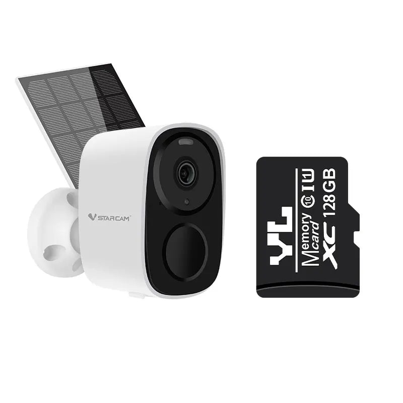 Outdoor Full HD 1080P Wireless IP Security Camera with Solar Power and 5000mAh Battery
